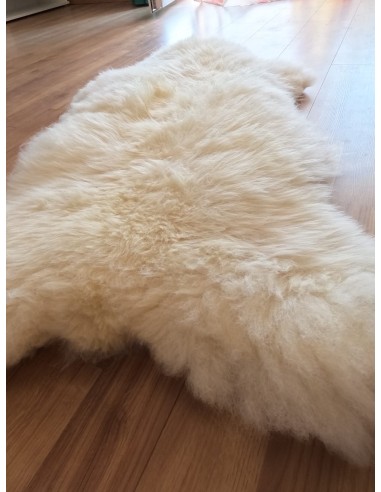 Ovčia kožušina, biela, dlhý vlas...
